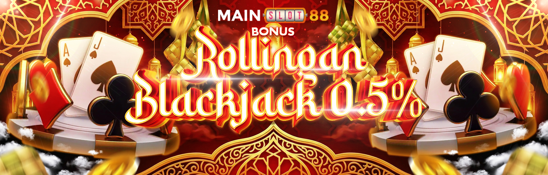 BONUS KOMISI BLACKJACK 0.5%