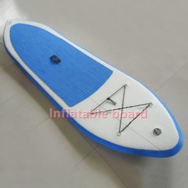 Inflatable surf board